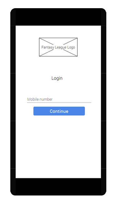 Wireframe Login